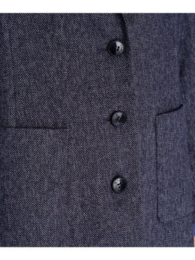 To b. by agnès b. 【Outlet】コットン ツイード テーラードジャケット ブラック