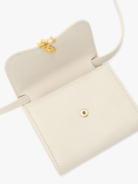 VOYAGE ウィメンズ バッグ＆ウォレット 【Outlet】レザー 財布ショルダー"Ingrid" ZAW03-04 オフホワイト