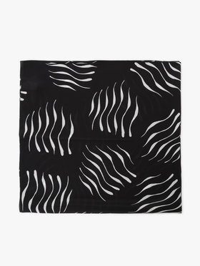 HOMME メンズ 【Outlet】AP45 FOULARD スカーフ ブラック