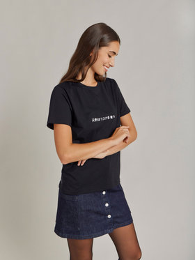 FEMME ウィメンズ SEW4 TS アーティストTシャツ JIM JOE ブラック