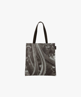 VOYAGE ウィメンズ バッグ＆ウォレット フォトプリント トートバッグ "Tokyo Highway" RAT01Q-03 ブラック