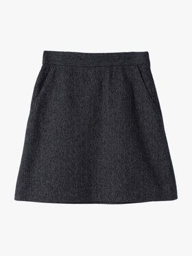 To b. by agnès b. 【Outlet】コットン ツイード ミニスカート ブラック