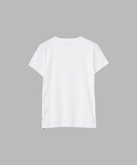 FEMME ウィメンズ コットン 半袖Tシャツ "Be Top" ホワイト