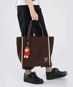 To b. by agnès b. To b. by agnes b.× green label relaxing コットン パイピング トートバッグ ブラウン