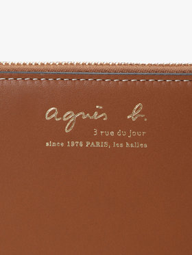 VOYAGE ウィメンズ バッグ＆ウォレット レザー ラウンドジップ  ロングウォレット ZAW01-02 ブラウン