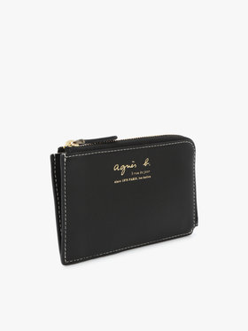 VOYAGE ウィメンズ バッグ＆ウォレット レザー カードケース ZAW01-04 ブラック