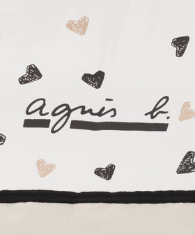 FEMME ウィメンズ ハート ビニール長傘 オフホワイト