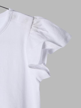 ENFANT ガールズ 【Outlet】SEN4 L TS ベビー Tシャツ ホワイト