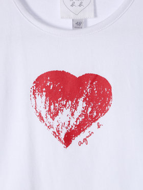 ENFANT ガールズ 【Outlet】SEN4 L TS ベビー Tシャツ ホワイト