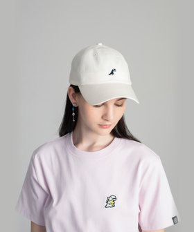 HOMME メンズ SPORT b. ディノ刺繍 キャップ ホワイト系その他