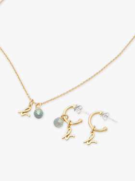 FEMME ウィメンズ ストーンネックレス ”Sky Topaz” ブルー