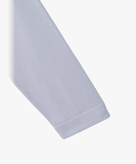 HOMME メンズ メンズ オーガニックコットン メルトン 長袖 カーディガンプレッション "Nacre"  [Made in France] グレー系その他