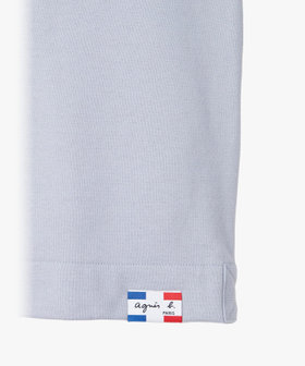 HOMME メンズ メンズ オーガニックコットン メルトン 長袖 カーディガンプレッション "Nacre"  [Made in France] グレー系その他