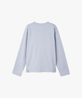 HOMME メンズ メンズ オーガニックコットン メルトン 長袖 カーディガンプレッション "Nacre"  [Made in France] グレー系その他