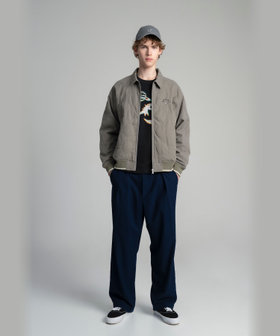 HOMME メンズ SPORT b. ウォッシュドツイル ディノ キャップ グレー