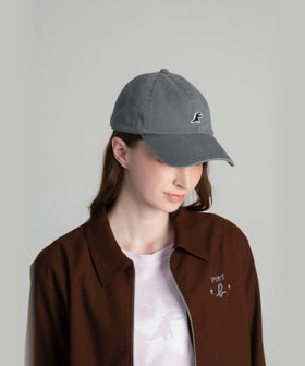 HOMME メンズ SPORT b. ウォッシュドツイル ディノ キャップ グレー