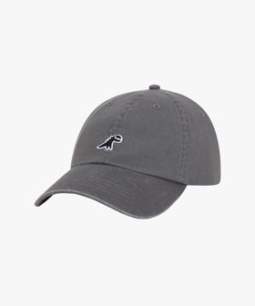 HOMME メンズ SPORT b. ウォッシュドツイル ディノ キャップ グレー