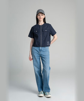HOMME メンズ SPORT b. ウォッシュドツイル ディノ キャップ グレー