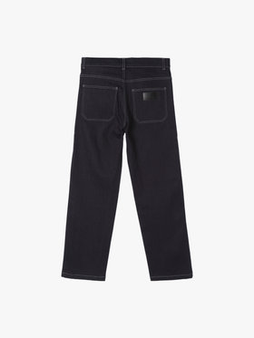 ENFANT ユニセックス キッズ デニムパンツ ネイビー