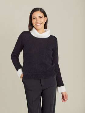 FEMME ウィメンズ 【Outlet】LH44 PULLOVER プルオーバー ブラック