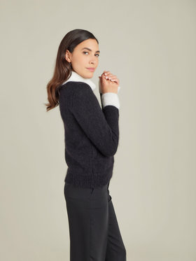 FEMME ウィメンズ 【Outlet】LH44 PULLOVER プルオーバー ブラック