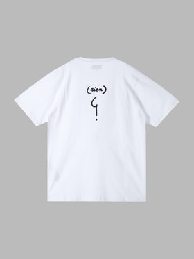 FEMME ウィメンズ コットン メッセージ 半袖 Tシャツ ホワイト