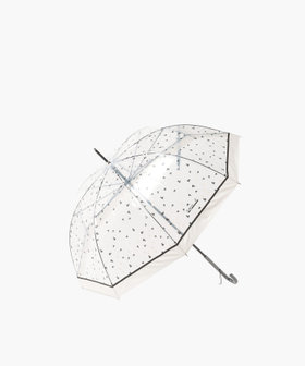 FEMME ウィメンズ ハート ビニール長傘 オフホワイト