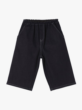 ENFANT ユニセックス キッズ デニムバミューダパンツ ネイビー