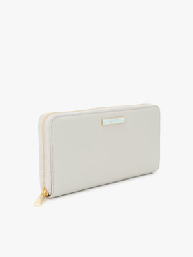 VOYAGE ウィメンズ バッグ＆ウォレット レザー ラウンドジップ ロングウォレット ”Erika” QAW05-02 グレー系その他