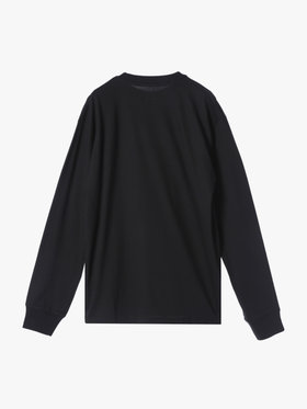 HOMME メンズ メンズ アイコニック プリント 長袖 Tシャツ ”Lezard” ブラック