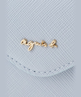 VOYAGE ウィメンズ バッグ＆ウォレット レザー 三つ折りがま口 ミニ ウォレット "ava" TAW02-10 ブルー系その他
