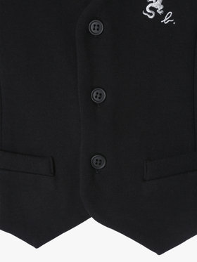 ENFANT ベビー ベビー ジレ ブラック