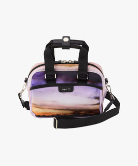 VOYAGE ウィメンズ バッグ＆ウォレット フォトプリント ナイロン 2way ミニ ショルダー "My bag" RAT01R-02 パープル系その他