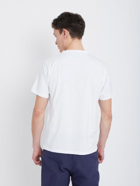 FEMME ウィメンズ 【Outlet】コットン フォトプリント 半袖 Tシャツ "Photo ombres" ホワイト