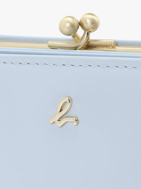 VOYAGE ウィメンズ バッグ＆ウォレット ガラスレザー 二つ折り ウォレット ”Gloria” XAW05-01 ブルー