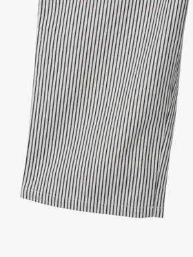 ENFANT ユニセックス キッズ ストライプ コットン ハーフ パンツ ネイビー