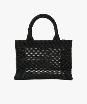 VOYAGE ウィメンズ バッグ＆ウォレット ナイロン メッシュ スモール トートバッグ ABX03-01 ブラック