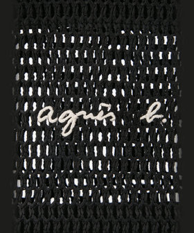 VOYAGE ウィメンズ バッグ＆ウォレット ナイロン メッシュ スモール トートバッグ ABX03-01 ブラック