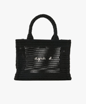 VOYAGE ウィメンズ バッグ＆ウォレット ナイロン メッシュ スモール トートバッグ ABX03-01 ブラック