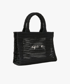 VOYAGE ウィメンズ バッグ＆ウォレット ナイロン メッシュ スモール トートバッグ ABX03-01 ブラック