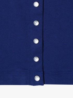 ENFANT ベビー ベビー コットン 長袖 カーディガンプレッション ネイビー