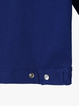 ENFANT ベビー ベビー コットン 長袖 カーディガンプレッション ネイビー