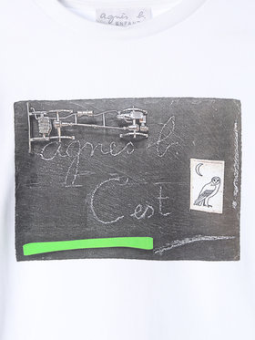 ENFANT ユニセックス 【Outlet】SED1 E TS キッズ Tシャツ ホワイト