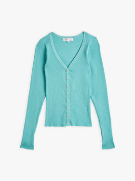 FEMME ウィメンズ 【Outlet】JO89 CARDIGAN カーディガンプレッション ブルー系その他