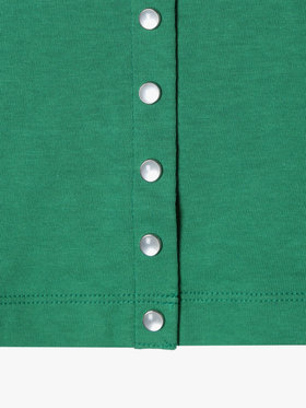 ENFANT ベビー ベビー コットン 長袖 カーディガンプレッション グリーン