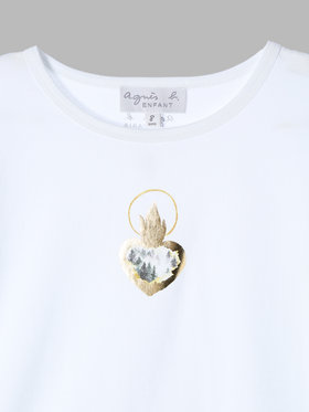 ENFANT ユニセックス 【Outlet】SER1 E TS キッズ Tシャツ ホワイト