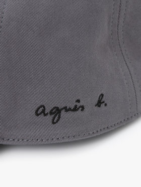 HOMME メンズ agnes b. x NH ベースボールキャップ グレー
