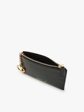 VOYAGE ウィメンズ バッグ＆ウォレット 【Outlet】レザー コインケース"Zoe" ZAW02-02 ブラック