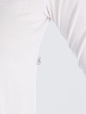 FEMME ウィメンズ オーガニックコットン 長袖 Tシャツ "Ultra" ホワイト