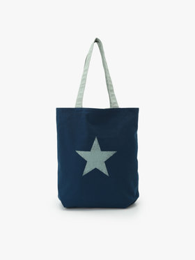 VOYAGE ウィメンズ バッグ＆ウォレット ロゴ コットン リバーシブル トートバッグ "Paulette" YAS18-01 ライトグリーン